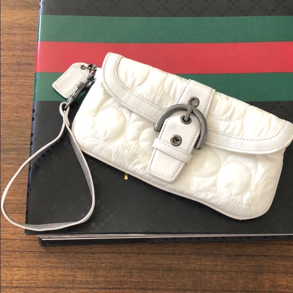 Authentic VINTAGE Coach Wristlet
